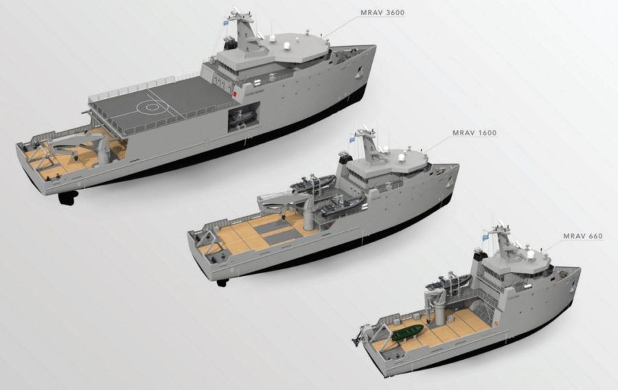 Damen Naval MRAVs Series