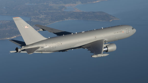 The US Air Force (USAF) has awarded Boeing a $2.8Bn contract for KC-46A tanker low-rate initial production.