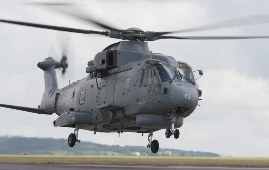 Lockheed Martin UK joins representatives from the Royal Navy and MOD for a ceremony to mark the handover of the final Mk2 helicopter airframe.