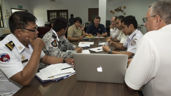 The 15th annual Southeast Asia Cooperation and Training (SEACAT) exercise commenced at the Republic of Singapore Navy's Multinational Operations and Exercises Centre (MOEC) on 22nd August.
