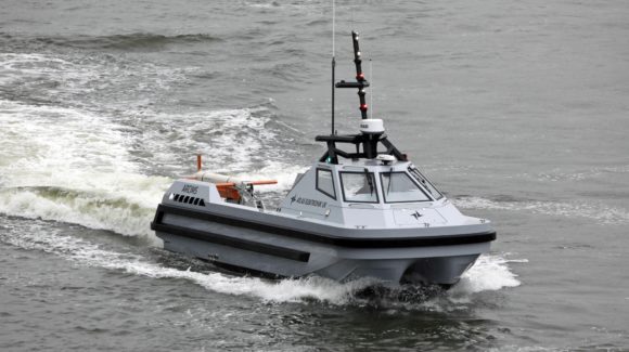 Northrop Grumman will demonstrate its unmanned mine-hunting capability at the Royal Navy's upcoming Unmanned Warrior exercise .