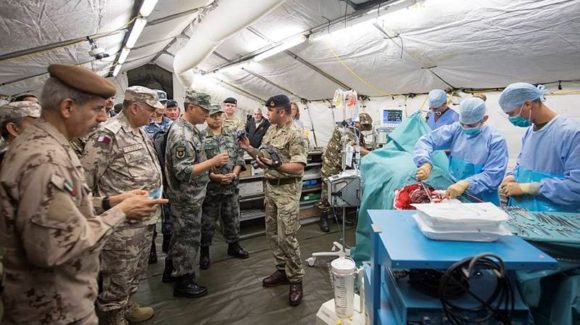 34 Field Hospital, based in Dishforth, near York, has recently been validated as the Vanguard Field Hospital.