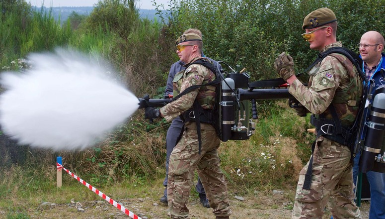 Running from 19th to 30th September, a recent NATO sponsored exercise has examined the use and effectiveness of non-lethal weapons in land operations.