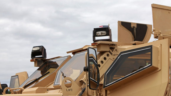 While much attention is paid to the arms, armour and engines on defence vehicles, often other components go under-reported; such as the security glass that allows operations to proceed with clarity and safety.