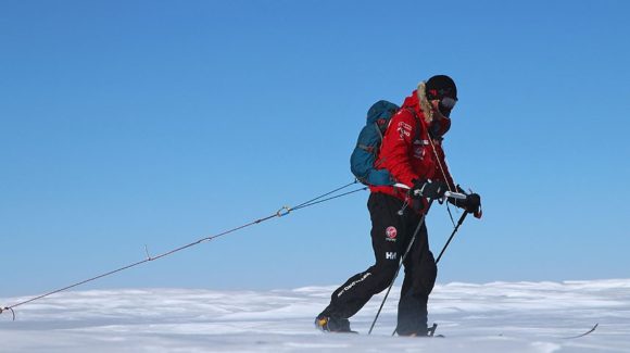 Prince Harry leading Team UK in Antartica ©Walking with the Wounded/EPA