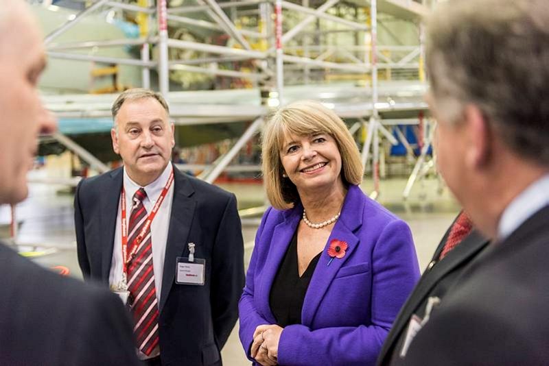 Minister for Defence Procurement Harriett Baldwin, addresses policy-makers, industry leaders and academic experts at Security and Defence Conference 2017.