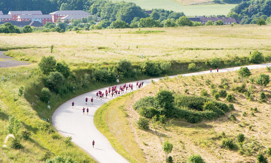 an old WWII training camp based on Salisbury Plain has been redeveloped to deliver a versatile and modern facility for troops training in the South West.