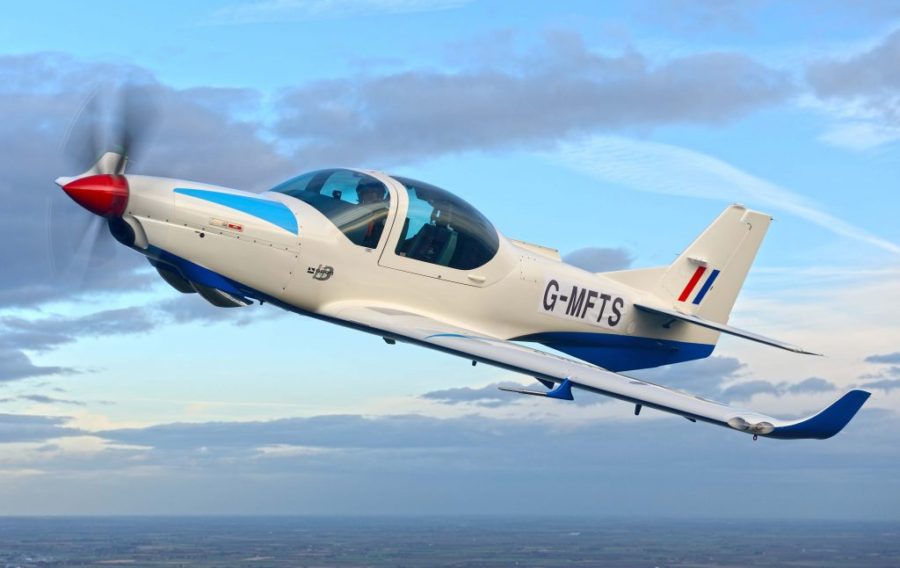 Bristol-based Elbit Systems UK has announced that its joint venture with KBR – Affinity Flying Training Services – has reached a significant project milestone with the delivery of its first training aircraft.