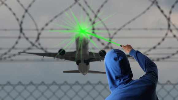 With aircraft targeted by hand held lasers, Dstl scientists have developed an innovative new app which will help end the attacks.