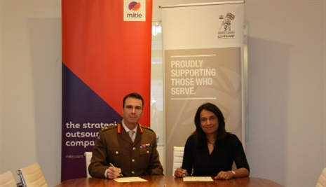 Facilities Management company, Mitie, has formally signed the Armed Forces Covenant, committing itself to improving support of military families and service personnel.