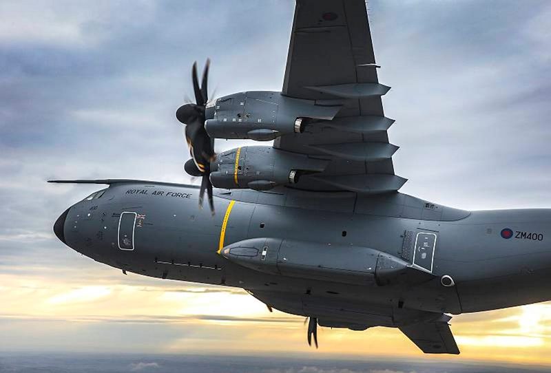 400 highly-skilled British jobs have been secured through a £410M contract to support the RAF’s Atlas A400M airlift fleet.