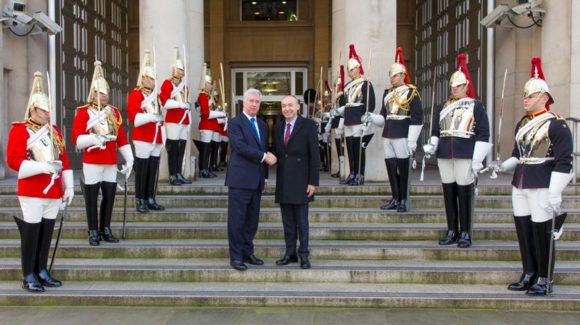 Defence Secretary Michael Fallon has welcomed Croatia n Deputy Prime Minister and Defence Minister Damir Krstičević to the Ministry of Defence.