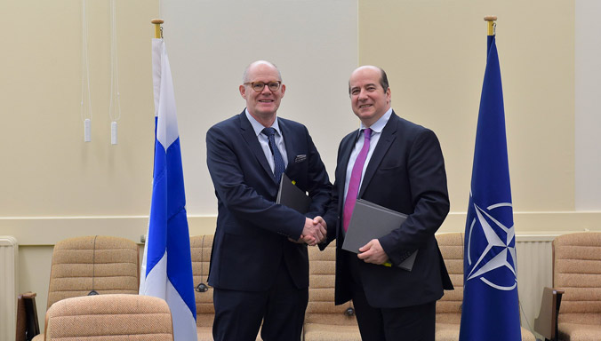NATO and Finland have agreed to cooperate further within the cyber arena with the signing of a Political Framework Arrangement.