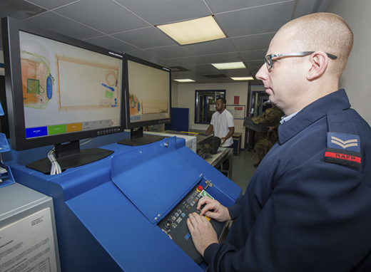 New state-of-the-art security screening equipment has been installed at RAF Brize Norton.