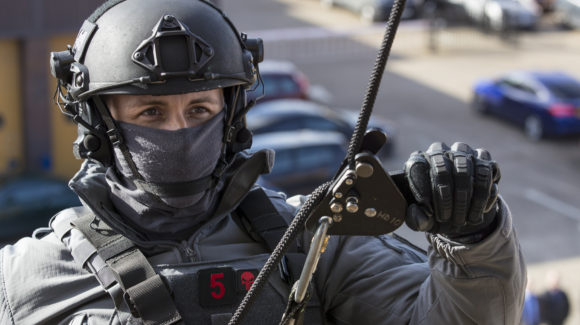 ROYAL MARINES OPEN CENTRE FOR URBAN TACTICS AND CLIMBING IN LONDON