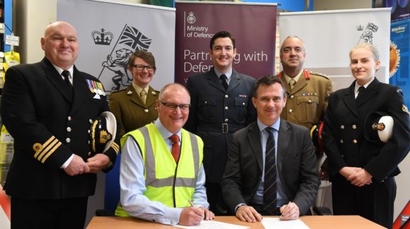 Travis Perkins has become the latest company to sign up to the Armed Forces Covenant, bringing the total number of companies to 1,500.