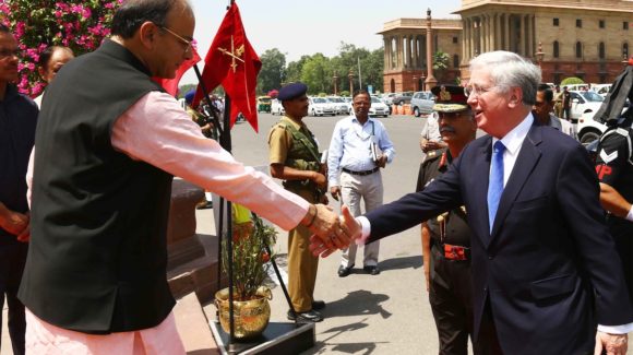 UK and India set out joint defence strategy