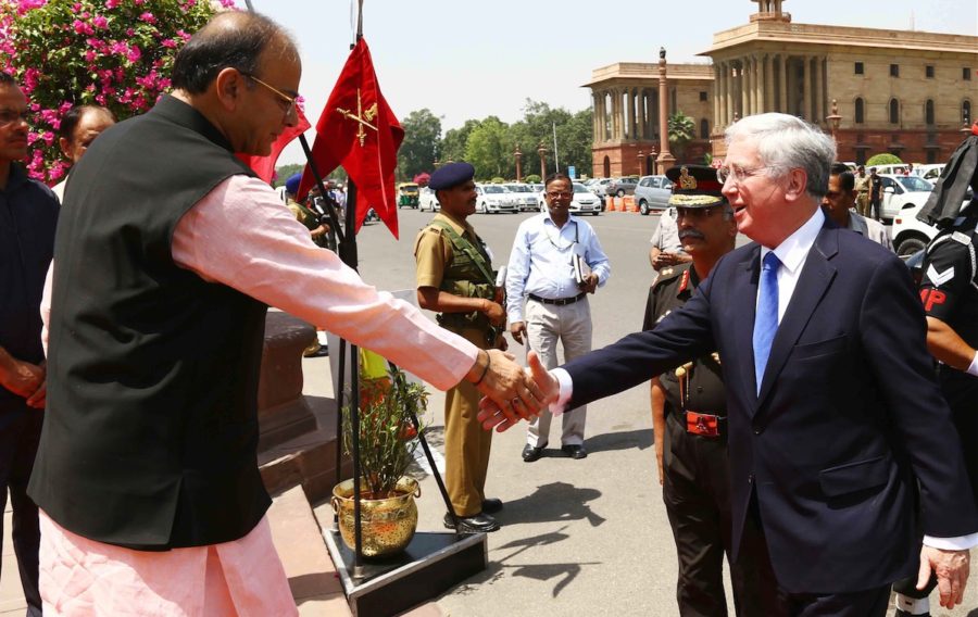 UK and India set out joint defence strategy