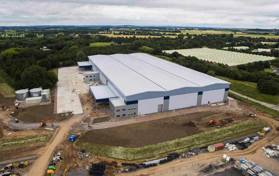 Construction work on the new £83 million military logistics centre in Donnington was officially started by Defence Minister Philip Dunne.