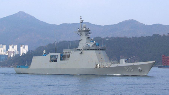 Republic of Korea Navy’s is building eight Daegu-class frigates over the next two years and Rolls-Royce has been chosen to supply the next three ships.