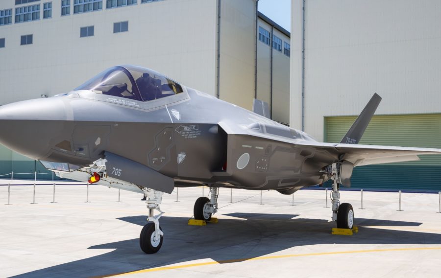 The first Japanese-assembled F-35A has been unveiled at Mitsubishi Heavy Industries’ (MHI) Komaki South F-35 Final Assembly and Check Out (FACO) facility in Nagoya.