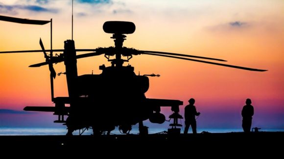 Defence Secretary Sir Michael Fallon has announced a £48M training contract for Apache air and ground crew at the RUSI Land Warfare Conference.