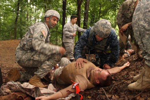 The US Army Medical Materiel Agency is currently putting a potentially life saving device through clinical trials.