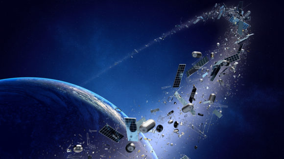 Dstl to tackle growing space junk problem
