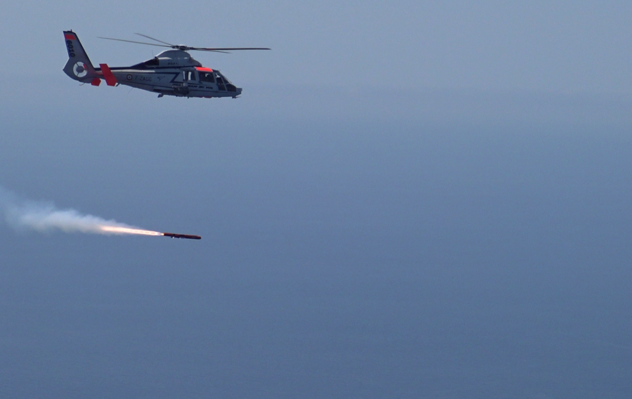 MBDA has confirmed a successful first firing of MBDA’s Sea Venom/ANL anti-ship missile.