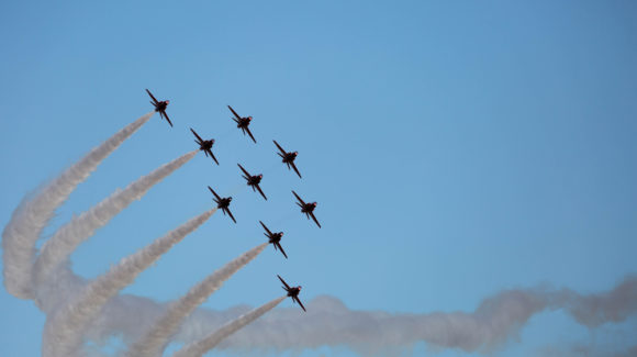 RAF Red Arrows set to tour the Middle East