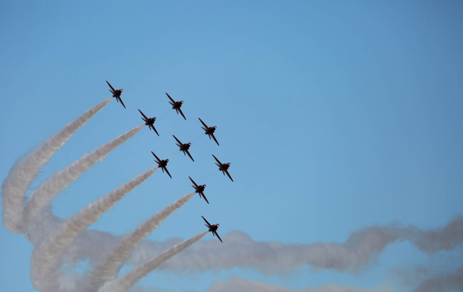 RAF Red Arrows set to tour the Middle East