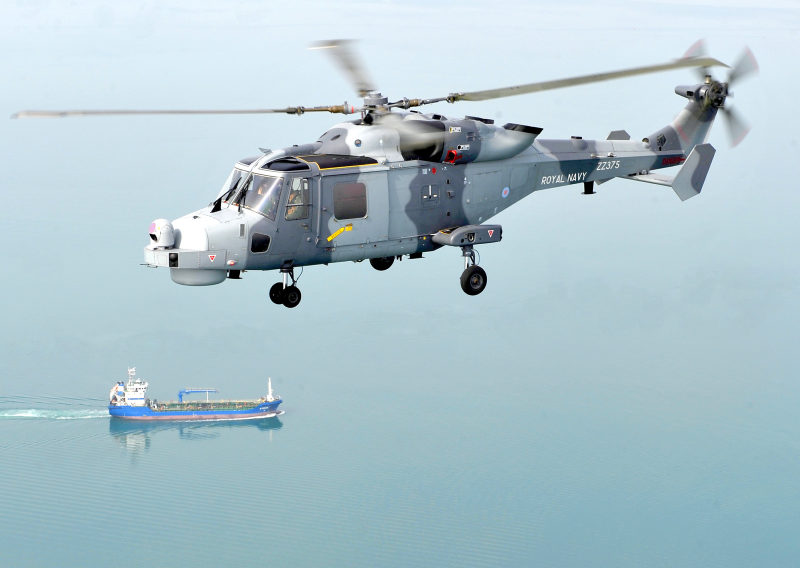 Royal Navy Wildcat Flight awarded Osprey Trophy