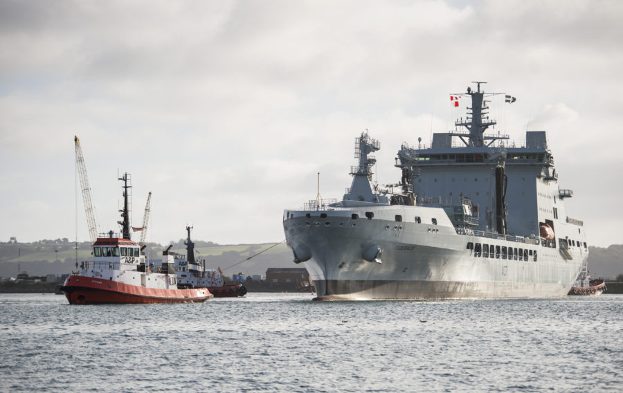 RFA Tiderace to undergo customisation in Cornwall