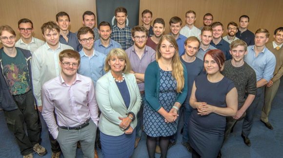 Defence Minister meets with QinetiQ’s graduates at Malvern