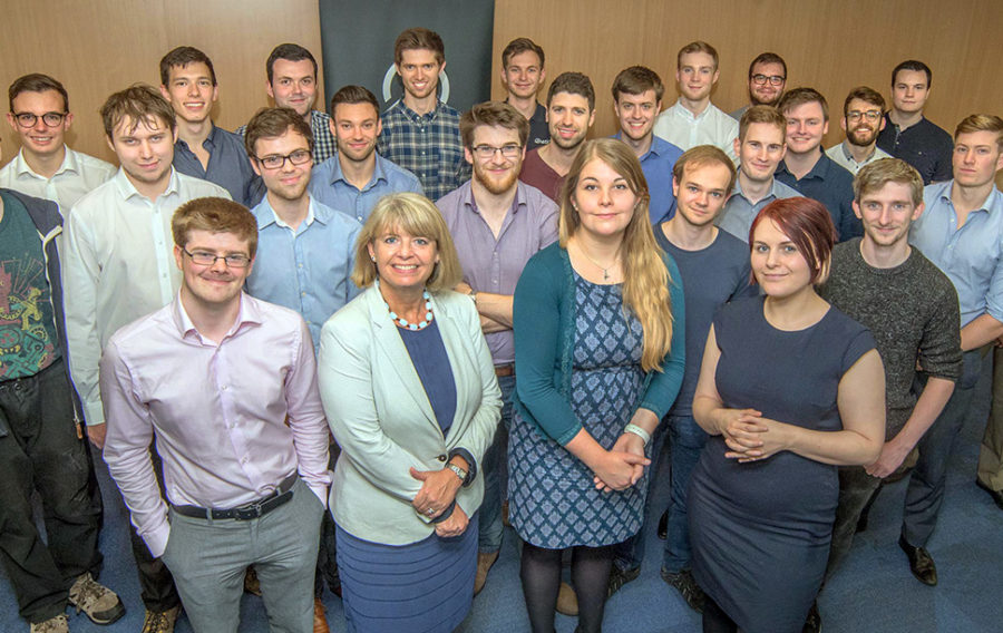Defence Minister meets with QinetiQ’s graduates at Malvern