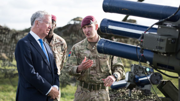 War-fighting capability on display for Defence Secretary