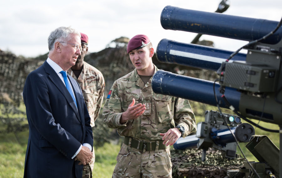 War-fighting capability on display for Defence Secretary