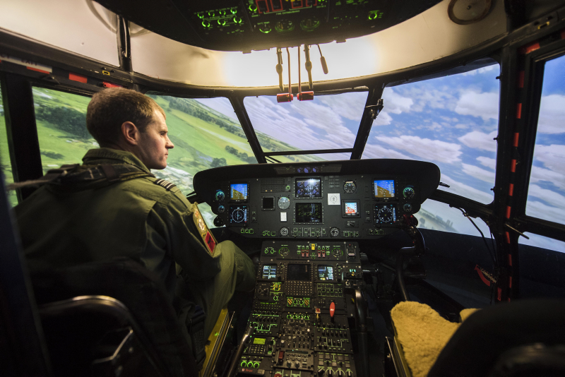 £90M investment announced for helicopter simulation centre