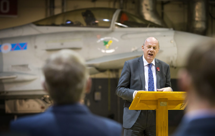 First Secretary of State pays tribute to RAF Lossiemouth