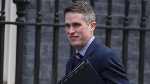 Gavin Williamson appointed new Defence Secretary