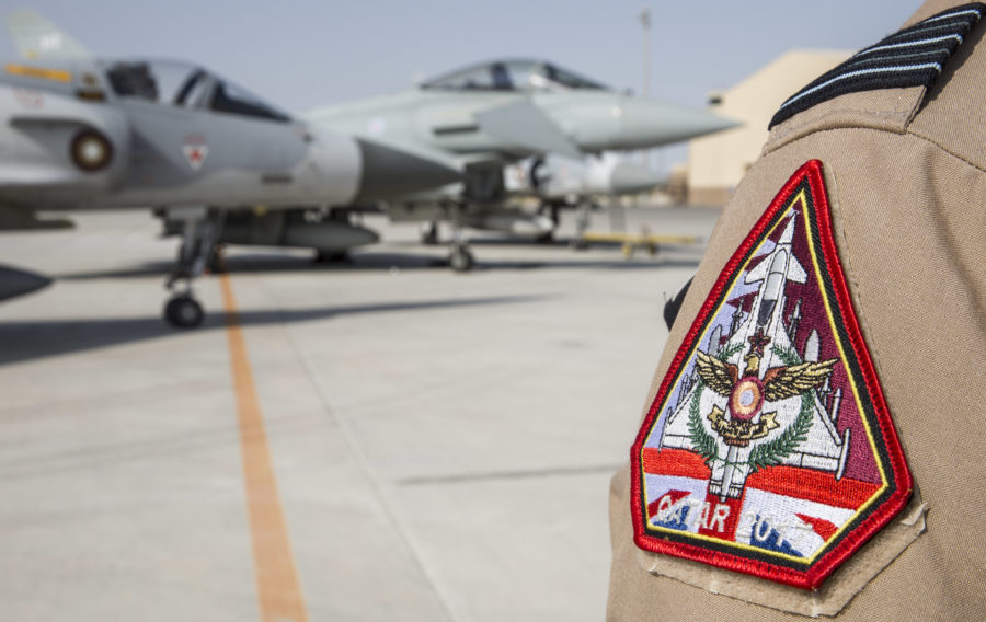 Royal Air Force embarks on Qatari training exercise