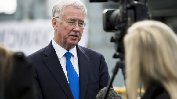 Sir Michael Fallon quits as Defence Secretary