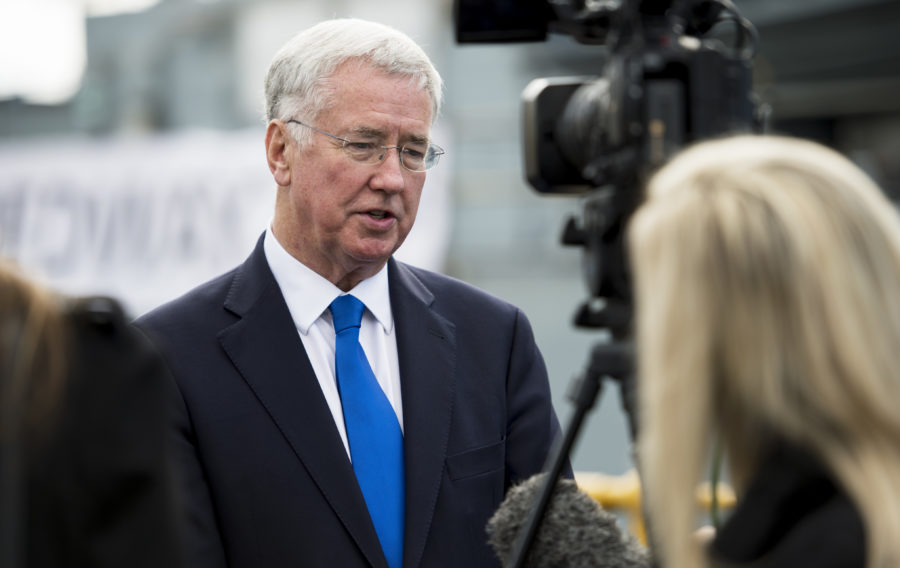 Sir Michael Fallon quits as Defence Secretary