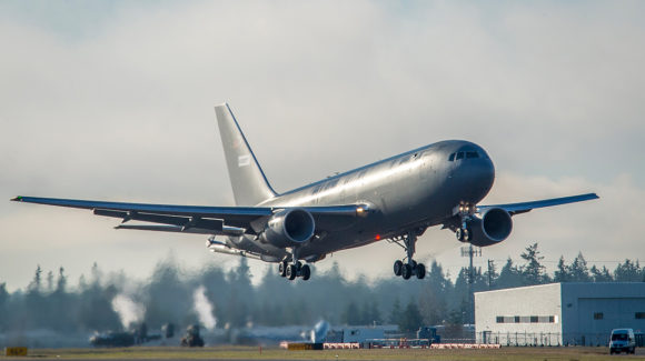 Boeing KC-46A Tanker completes first flight