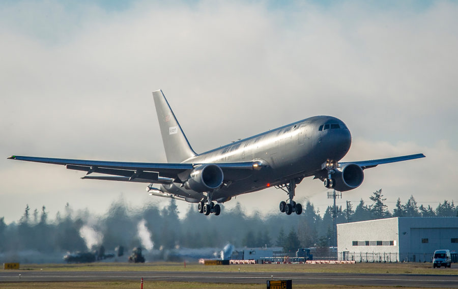 Boeing KC-46A Tanker completes first flight