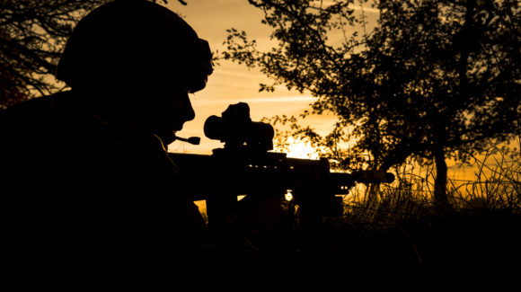 Defence Minister unveils Dstl’s new bullet-proof material