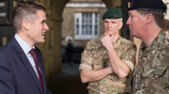 Defence Secretary praises personnel keeping Britain safe over Christmas