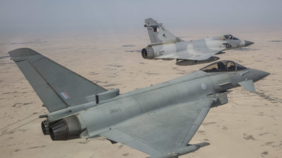 Defence Secretary signs multi-billion pound jet contract with Qatar