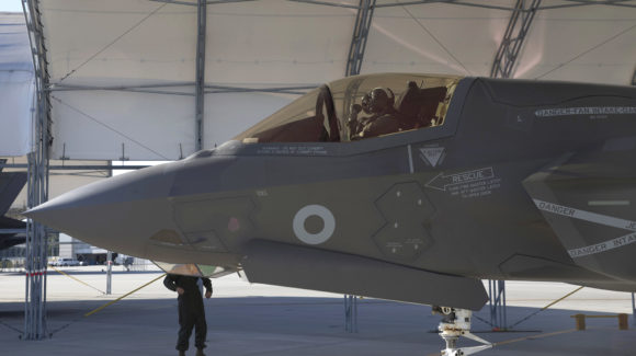 OC 617 Squadron First Flight in F-35B