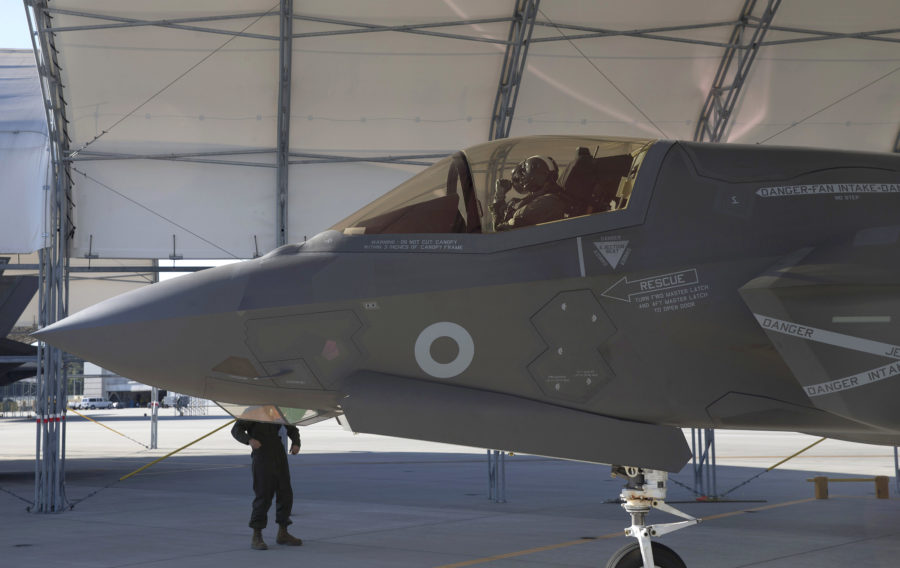 OC 617 Squadron First Flight in F-35B